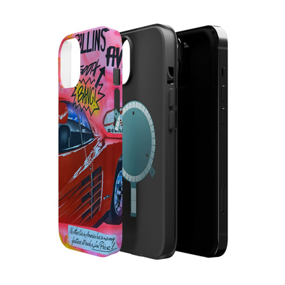 MagSafe "miami momentos" airbrush iPhone case