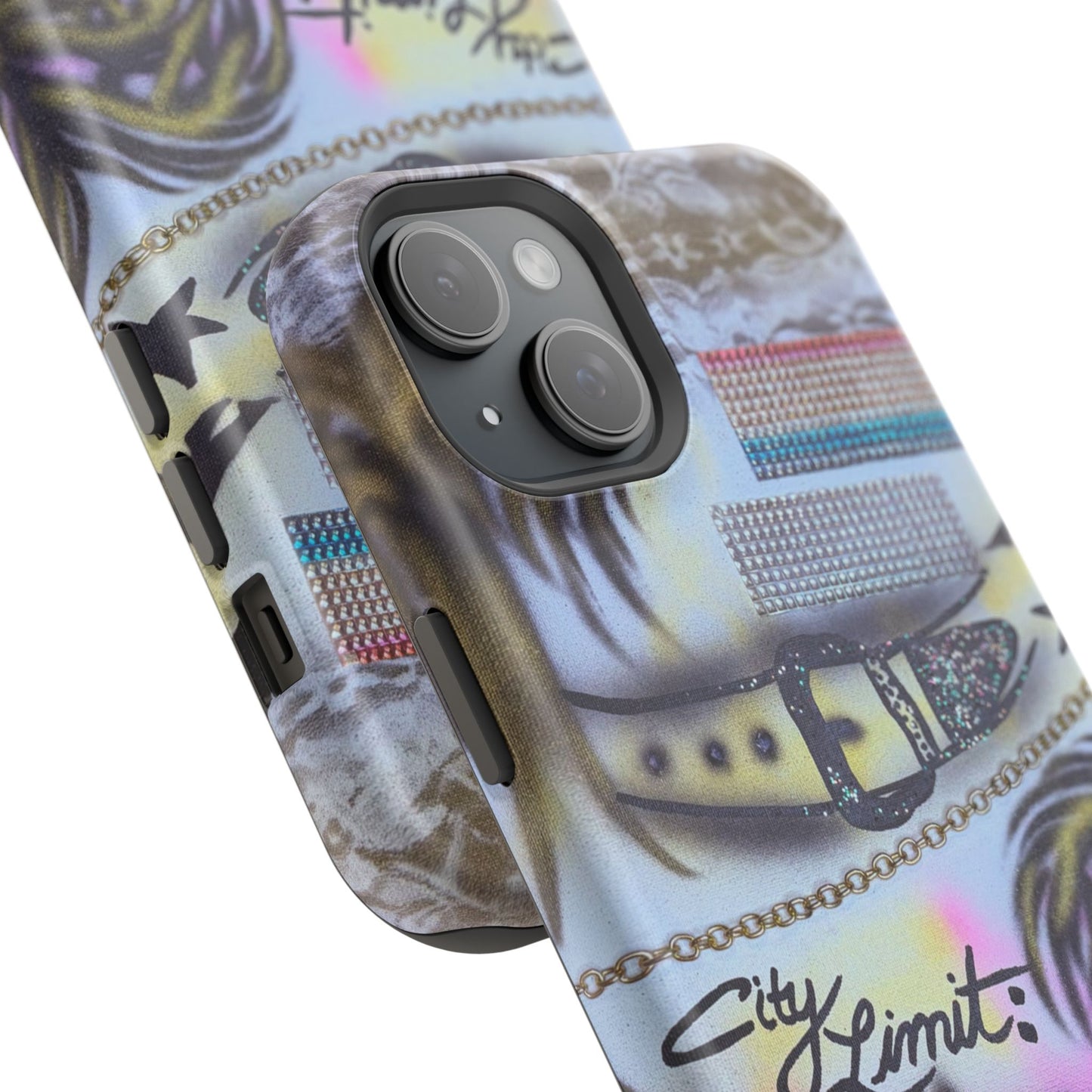 MagSafe "indio, ca" airbrush iPhone case
