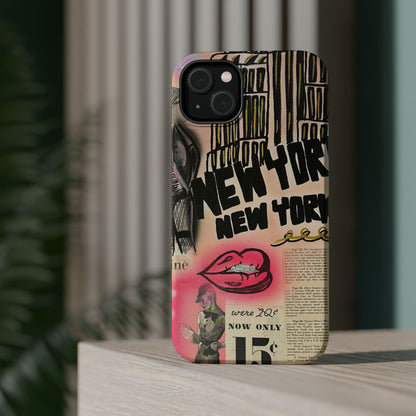 MagSafe „New York, New York“ Airbrush iPhone Hülle