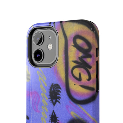 "eye$ on lies" airbrush iPhone case