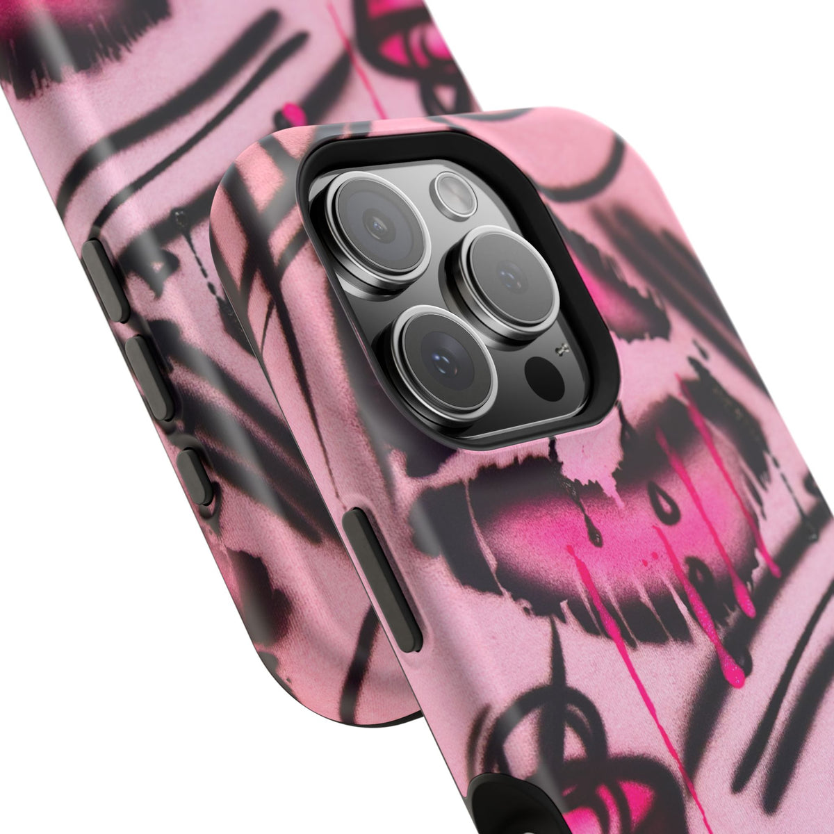 MagSafe "glossy pout" airbrush iPhone case