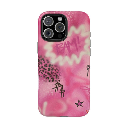 "BAM!" airbrush iPhone case