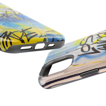 MagSafe "los angeles" airbrush iPhone case
