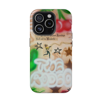 MagSafe "the rodeo" airbrush iPhone case