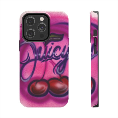 "juicy" airbrush iPhone case