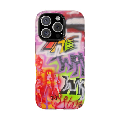 "wynwood gold" airbrush iPhone case