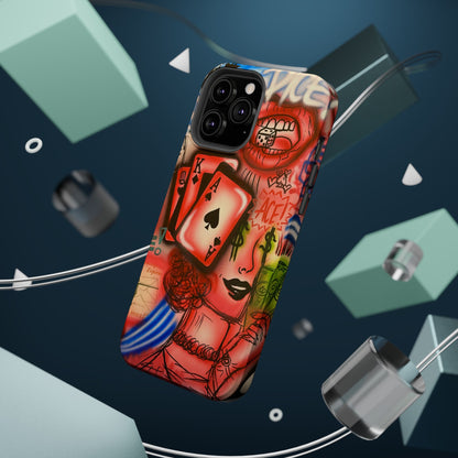 MagSafe "Zufall!" Airbrush iPhone Hülle