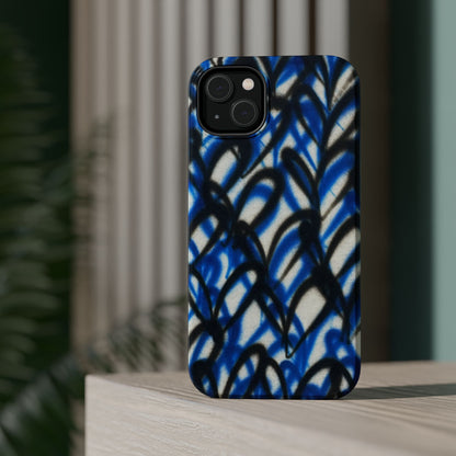 MagSafe "abstract hearts" airbrush iPhone case