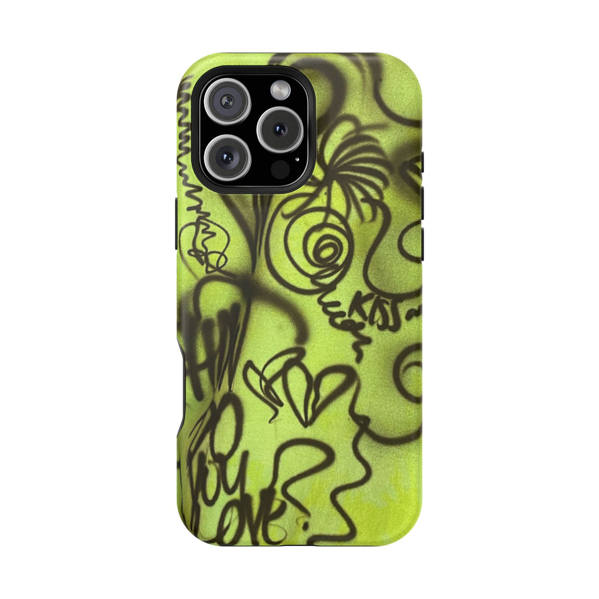 MagSafe "graphic discretion" airbrush iPhone case