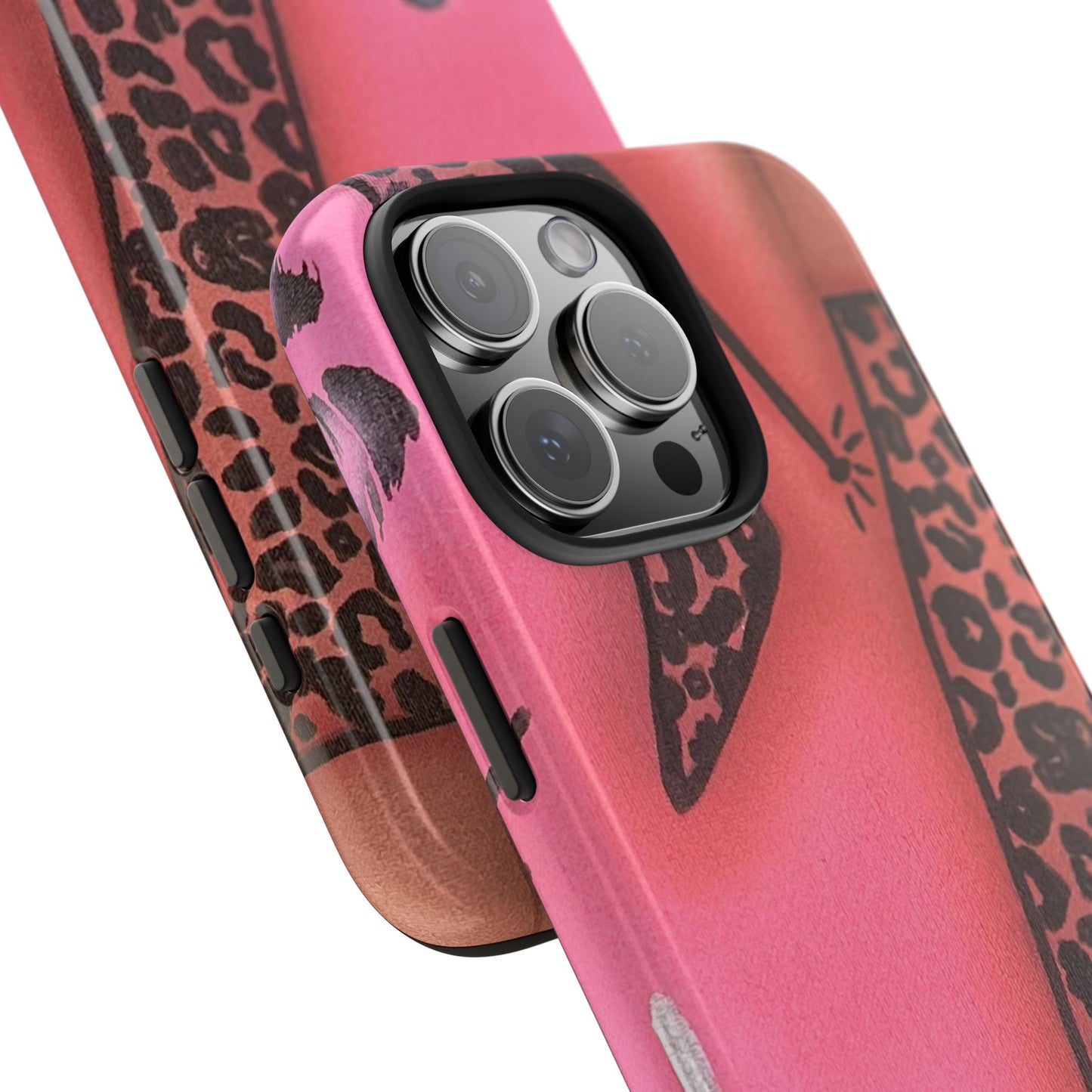 "cheetah boots" airbrush iPhone case