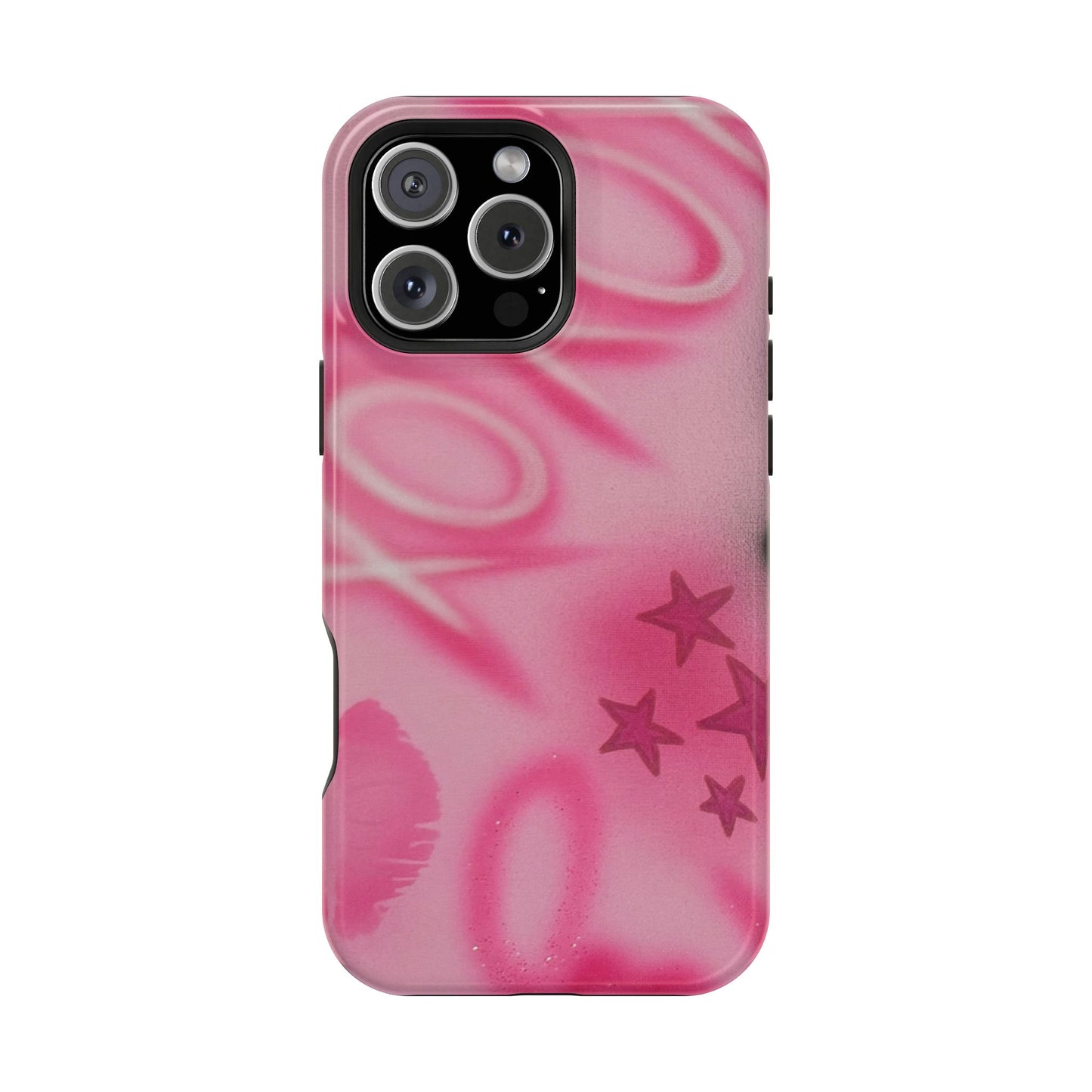 MagSafe "perfectly pink" airbrush iPhone case