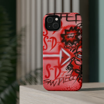 MagSafe "San Diego" Airbrush iPhone-Hülle