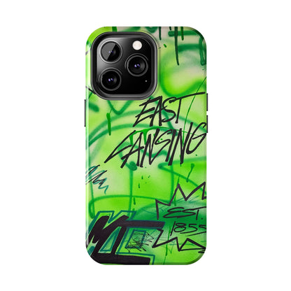 "east lansing, mi" airbrush iPhone case
