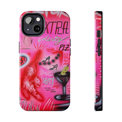 "extra dirty, plz!" airbrush iPhone case