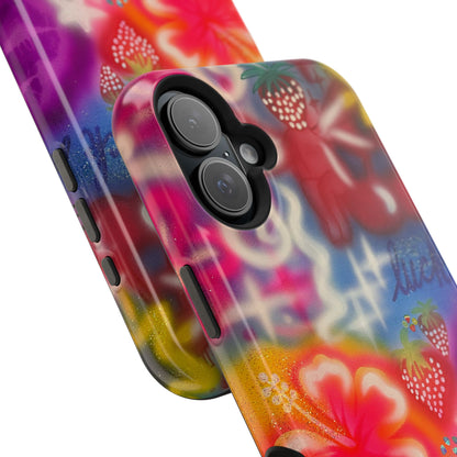 MagSafe „luck & luv“ Airbrush iPhone-Hülle