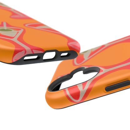 MagSafe "geschüttelt, nicht gerührt" Airbrush iPhone Hülle