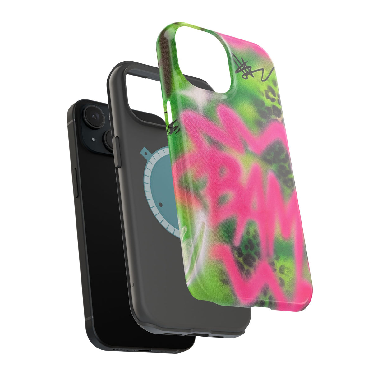MagSafe "BAM! pt. 2" airbrush iPhone case