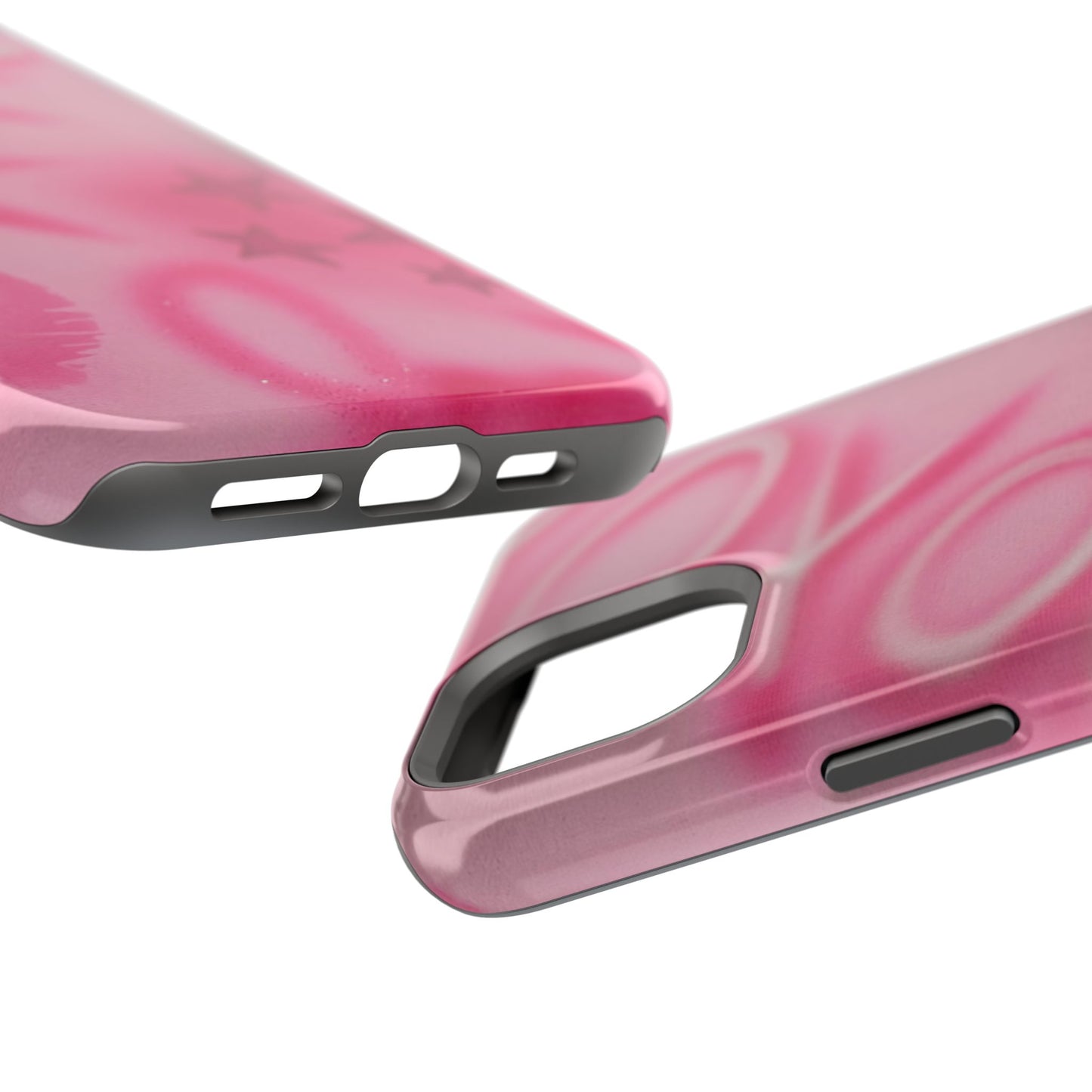 MagSafe "perfectly pink" airbrush iPhone case