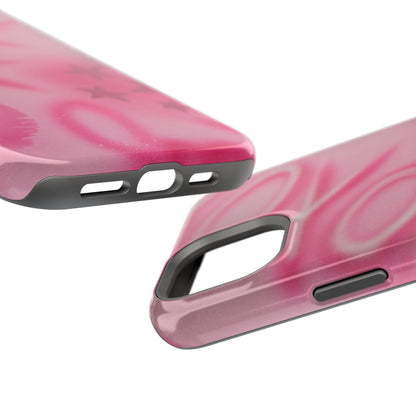 MagSafe "perfectly pink" airbrush iPhone case