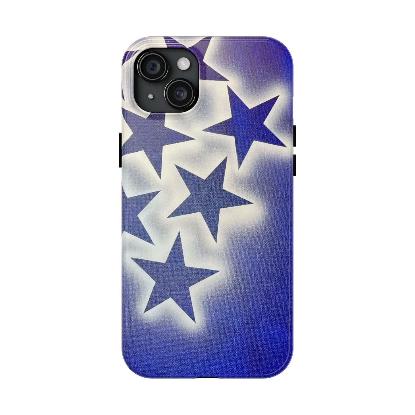 "frosted galaxy" airbrush iPhone case