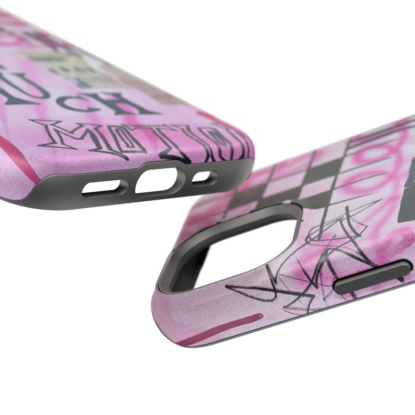MagSafe "too much motion" airbrush iPhone case