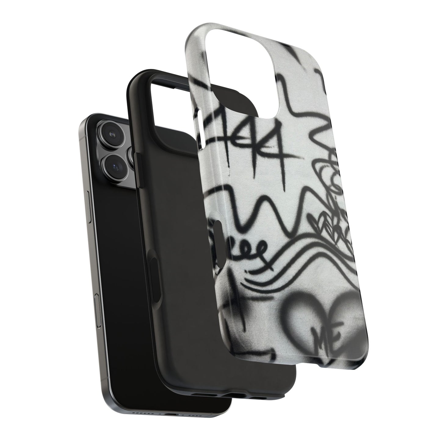"444” airbrush iPhone case