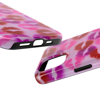 "mwah" airbrush iPhone case