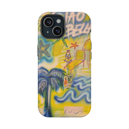 MagSafe "ciao bella" airbrush iPhone case