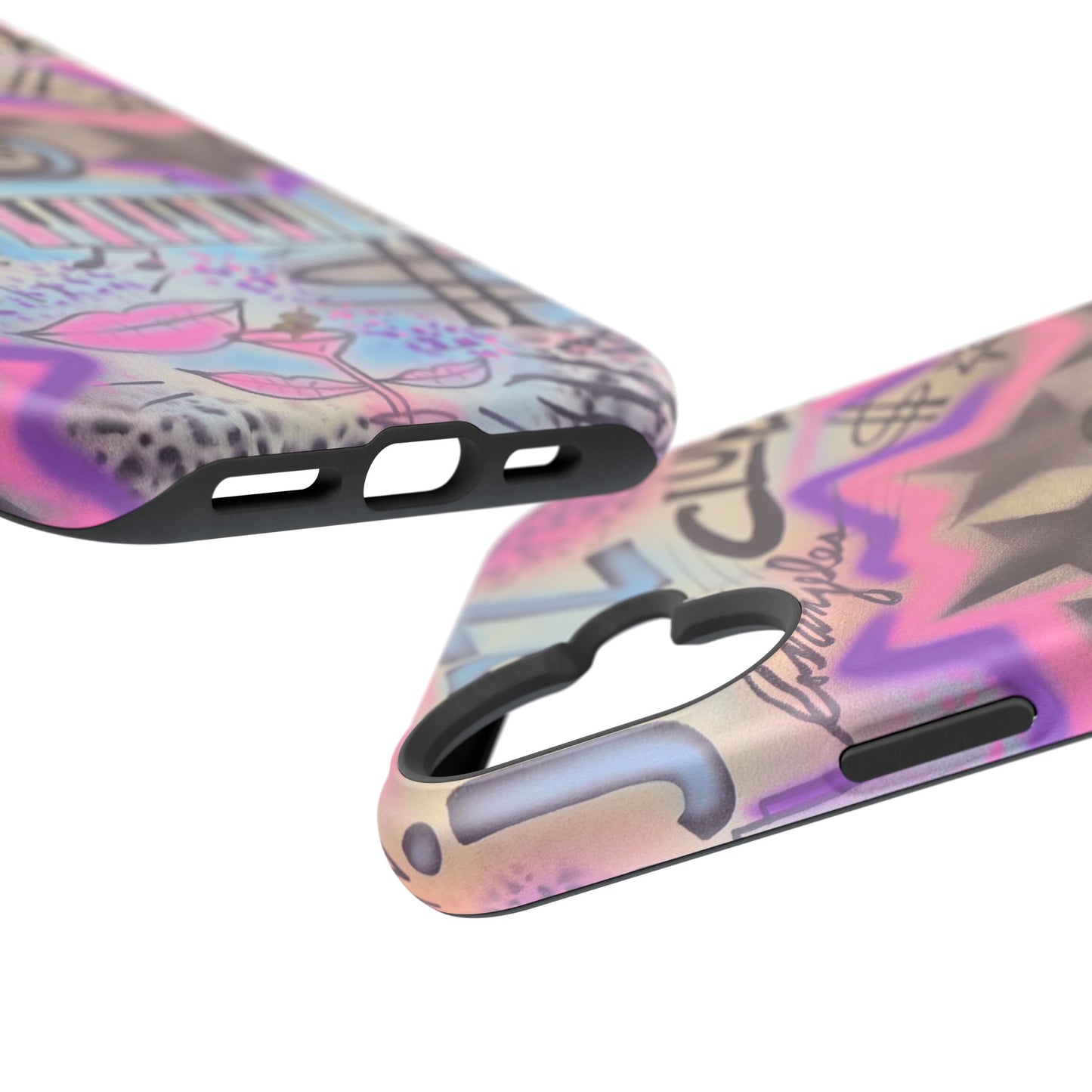 MagSafe "jazz club" airbrush iPhone case