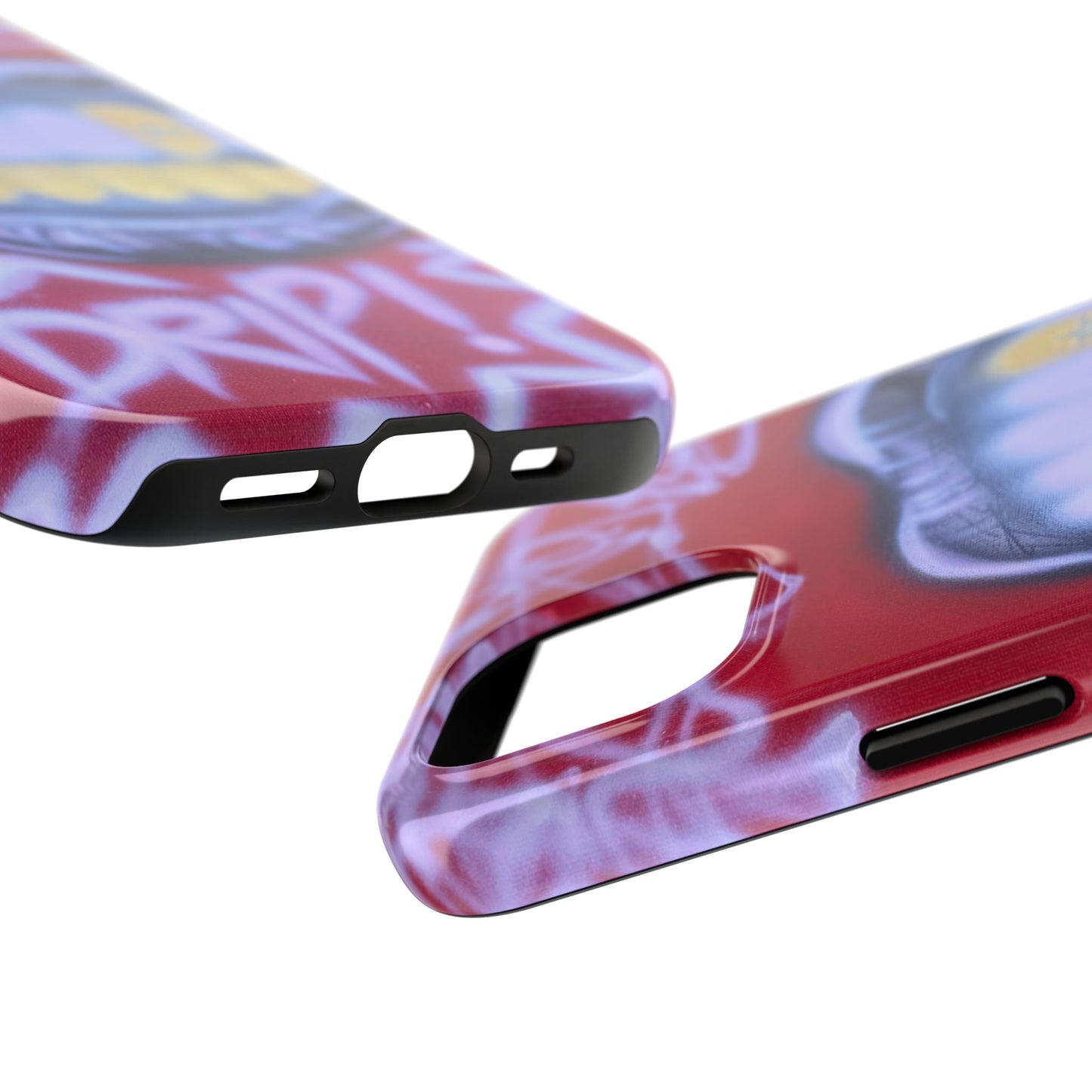 "tooth drip" airbrush iPhone case