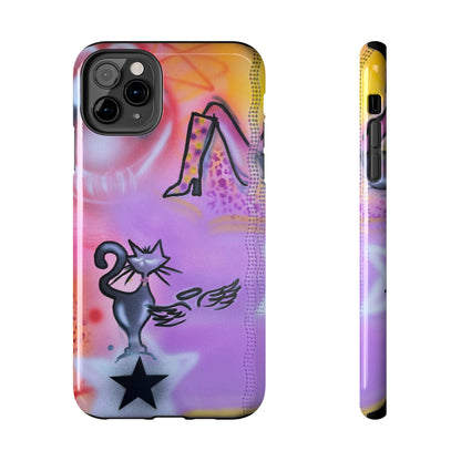 x maya cain airbrush iPhone case