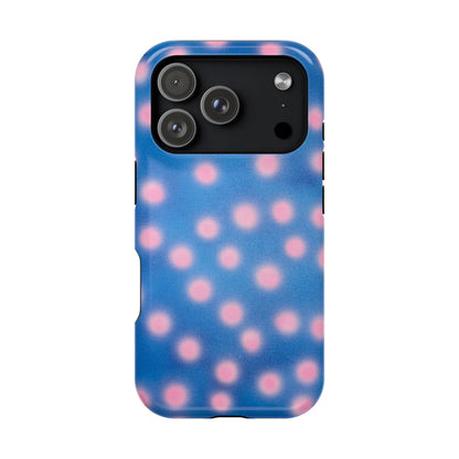 MagSafe „Zuckerwatte-Sorbet-Tupfen“ Airbrush iPhone-Hülle