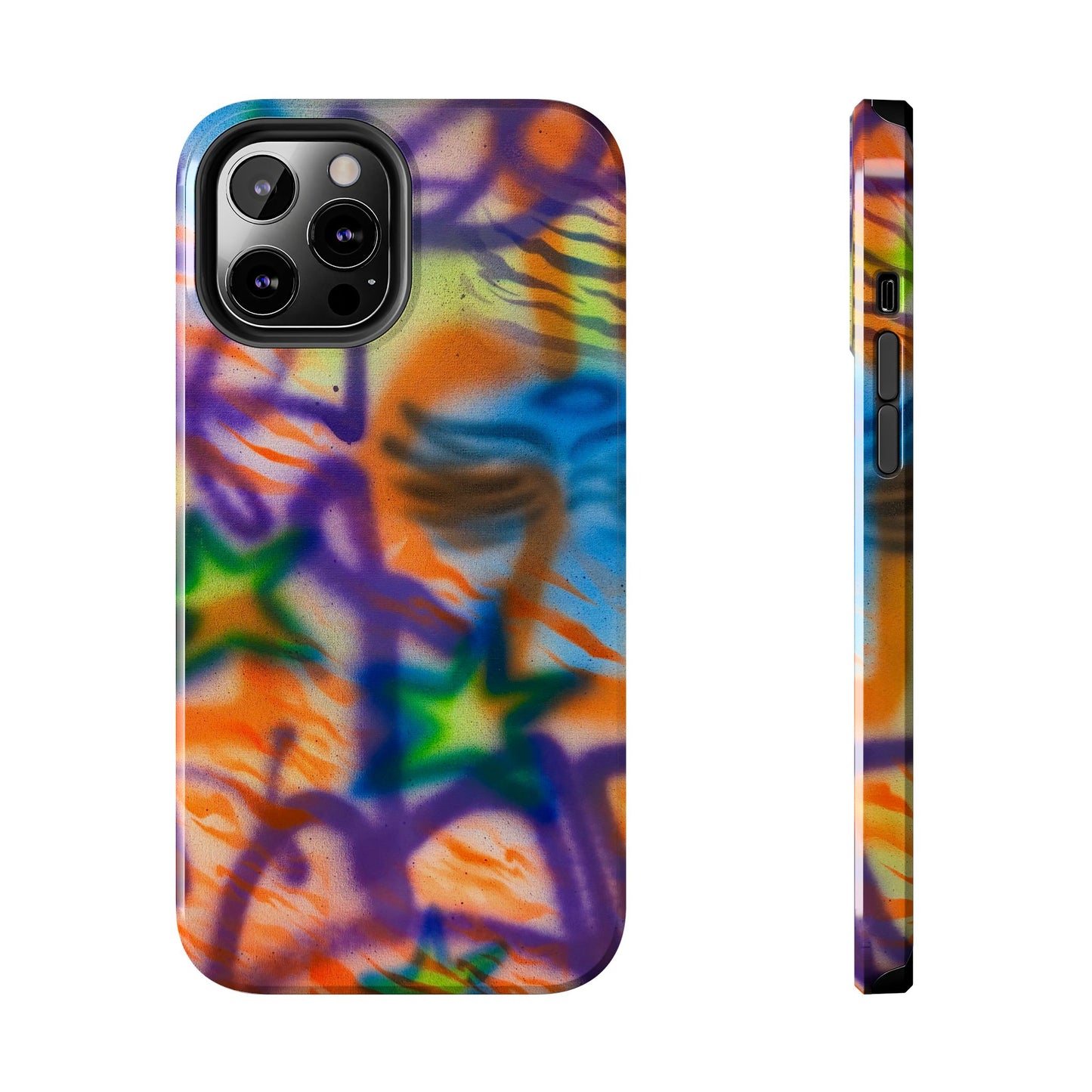 "streetwear angel" airbrush iPhone case