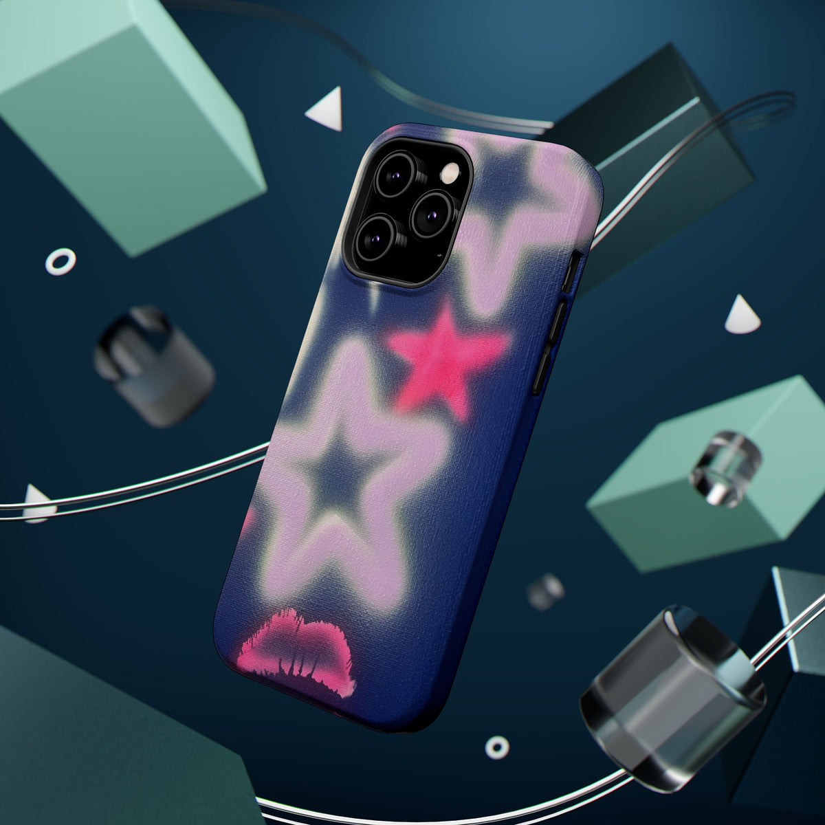 MagSafe "lavender luminary" airbrush iPhone case