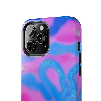"blue camo" airbrush iPhone case