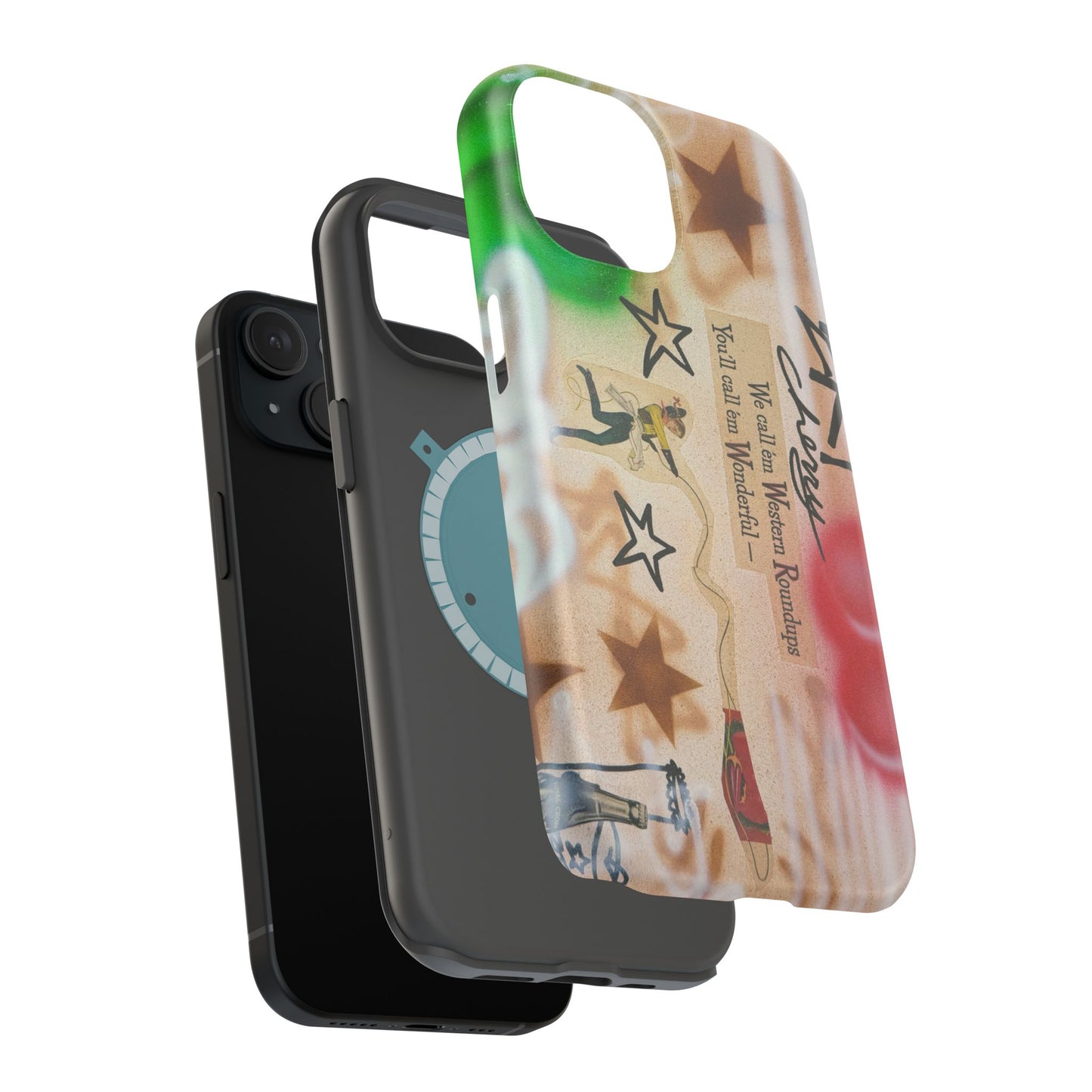 MagSafe "very cherry" airbrush iPhone case