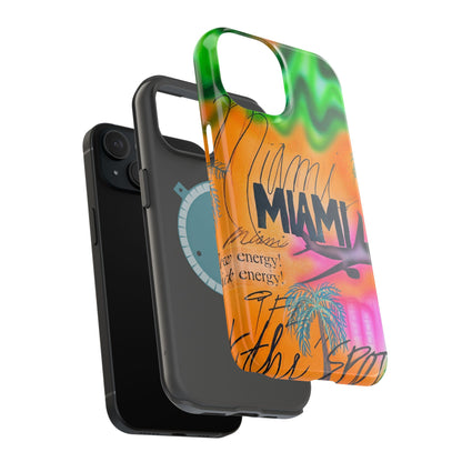 MagSafe "miami, fl" Airbrush iPhone Hülle