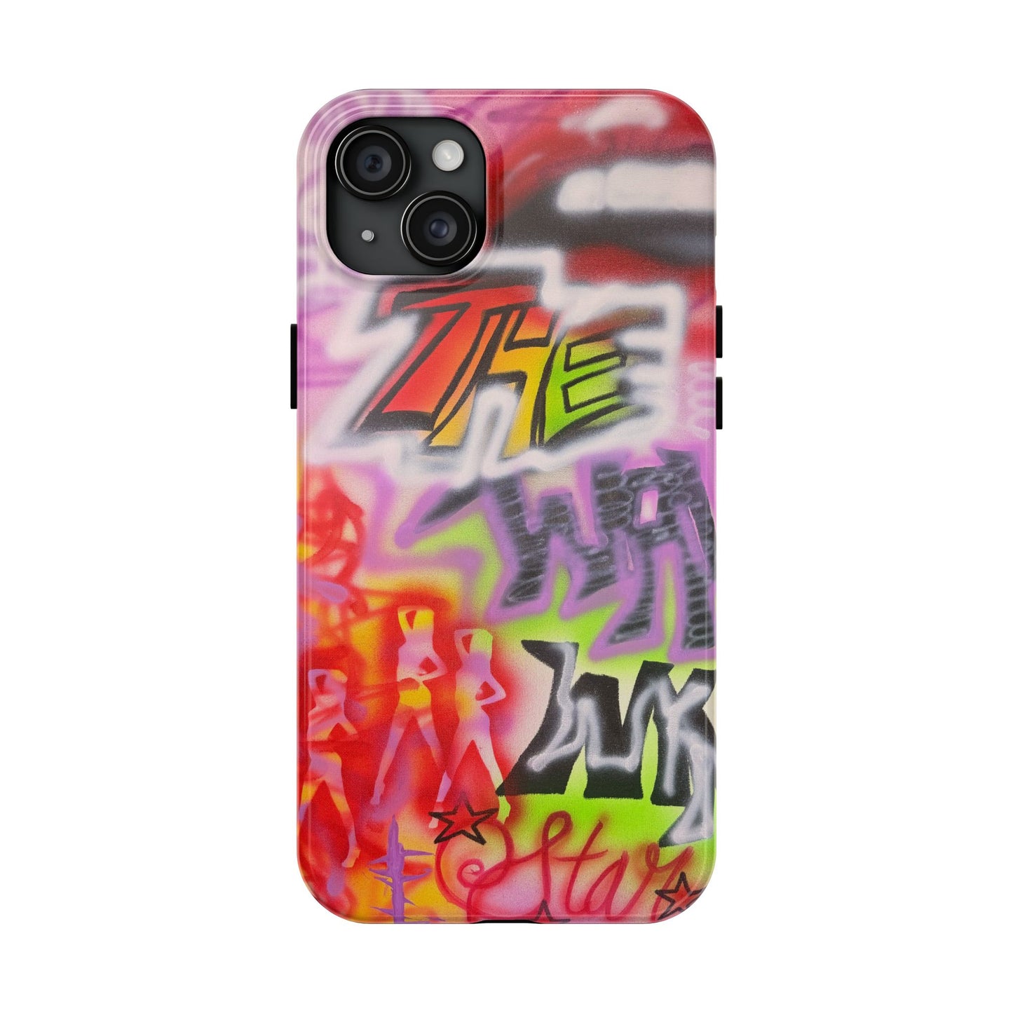 "wynwood gold" airbrush iPhone case