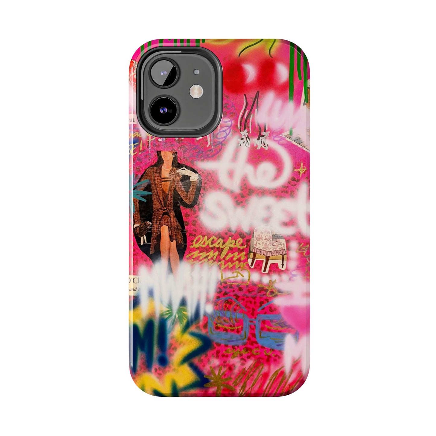 "sweet escape" airbrush iPhone case