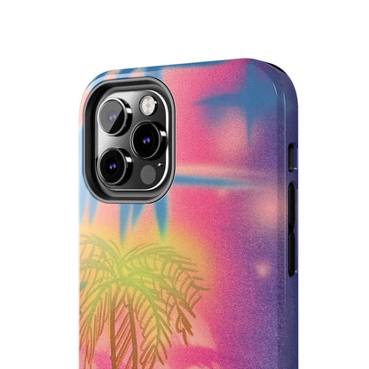 "glowy night" airbrush iPhone case