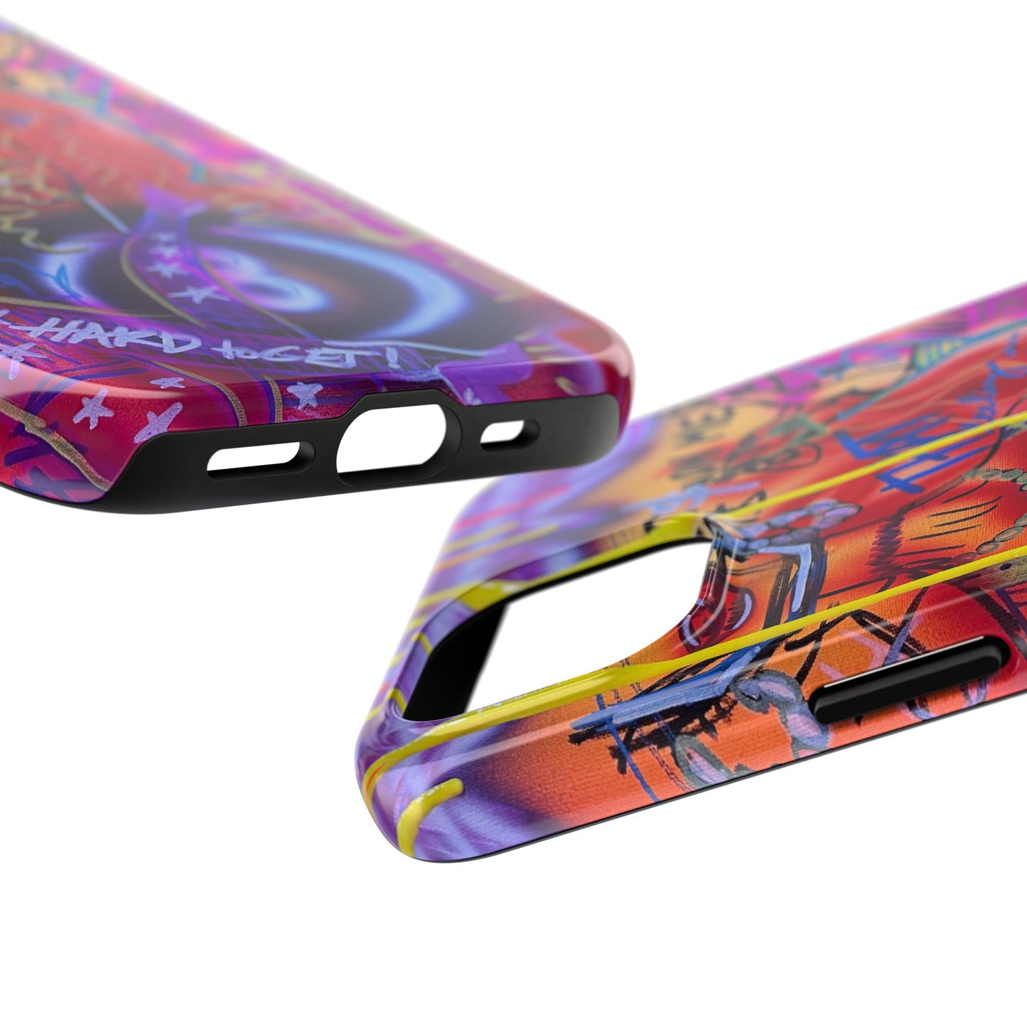 "shots on me" airbrush iPhone case