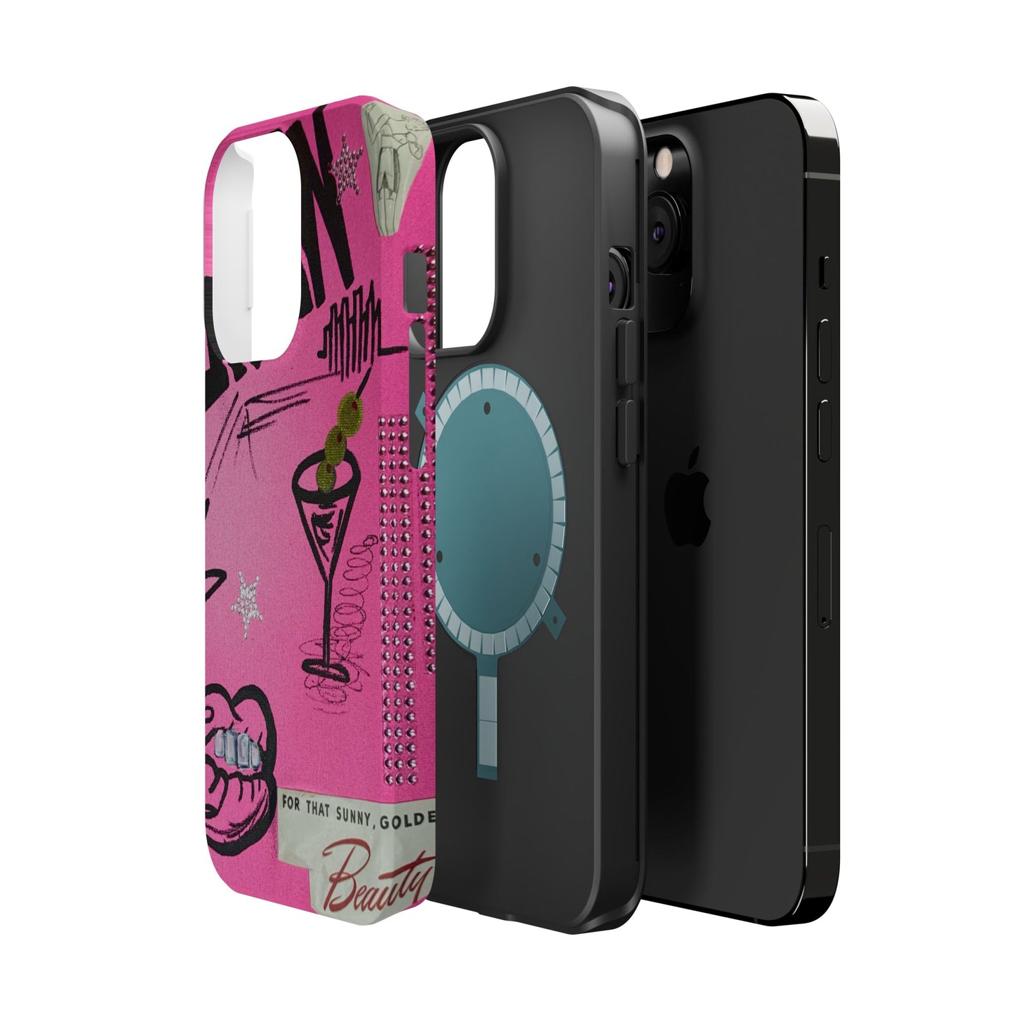 MagSafe "high fashion" airbrush iPhone case
