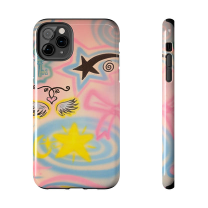 "star energy" airbrush iPhone case