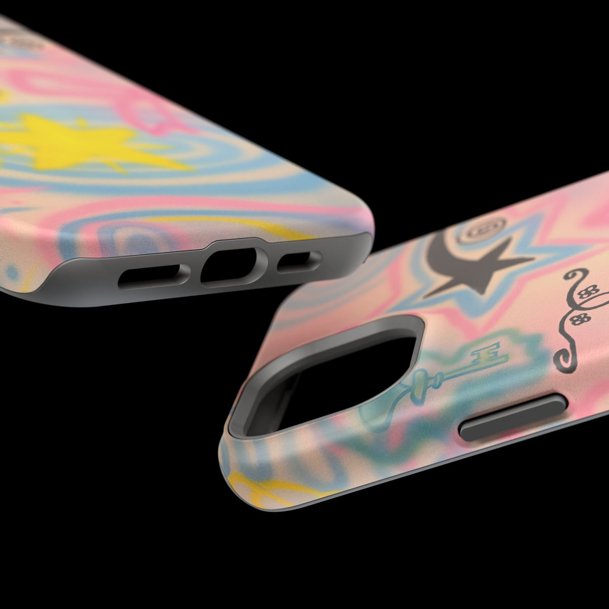 MagSafe "star energy" airbrush iPhone case