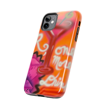 "one more drink!" airbrush iPhone case
