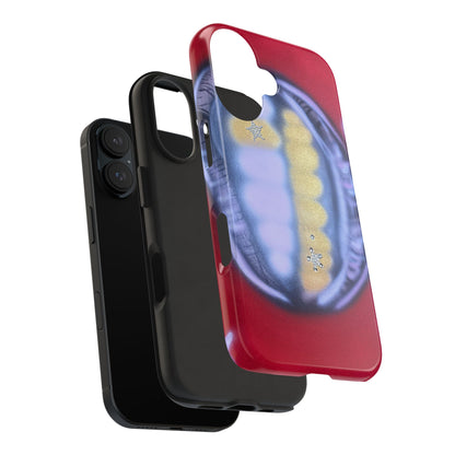 "bite me bling" airbrush iPhone case