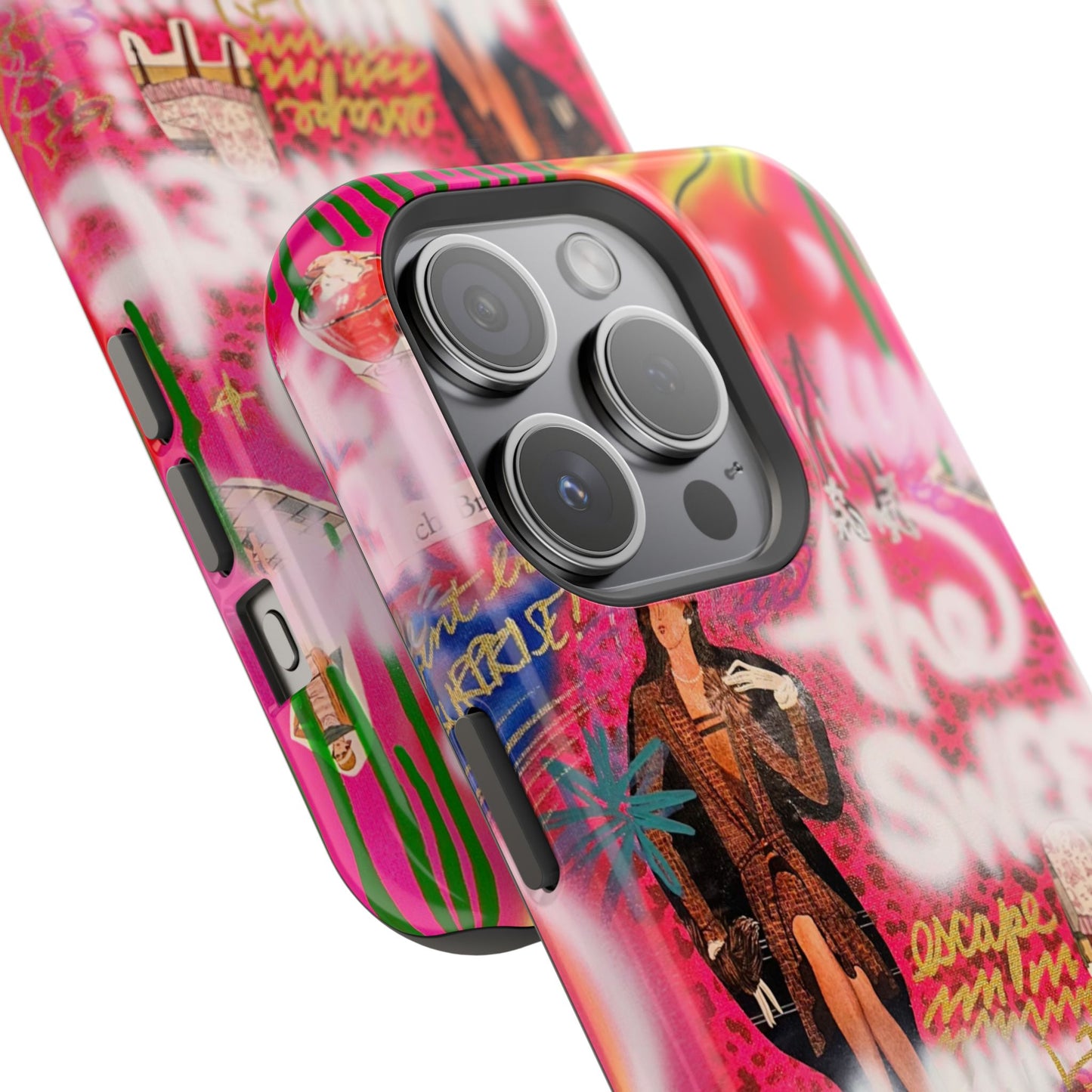 MagSafe "Sweet Escape" Airbrush iPhone Hülle