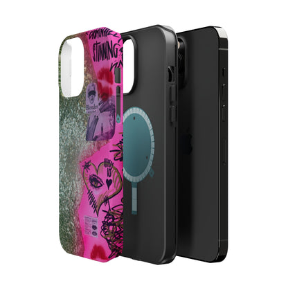 MagSafe "glitter gloss" airbrush iPhone case