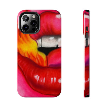 "flaming lips pt. 2" airbrush iPhone case