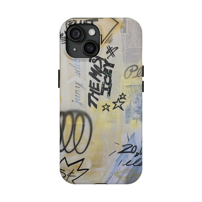 "golden glacier" airbrush iPhone case